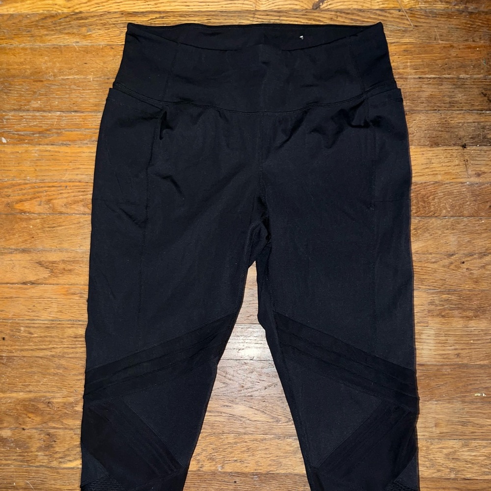 Lane Bryant Livi leggings. Activewear Livi Black Leggings, Size 18/20